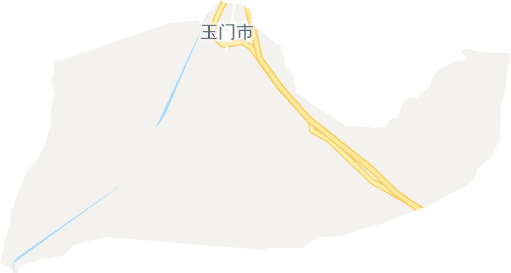 玉门镇电子地图