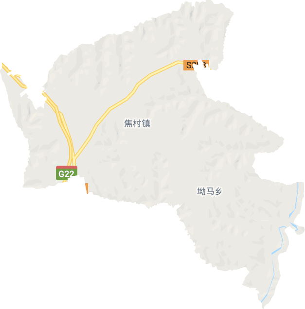 焦村乡电子地图