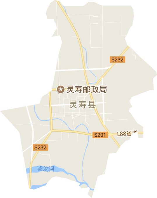 灵寿镇电子地图