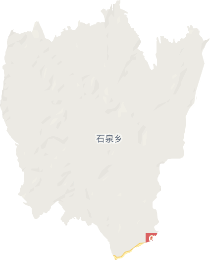 石泉乡电子地图