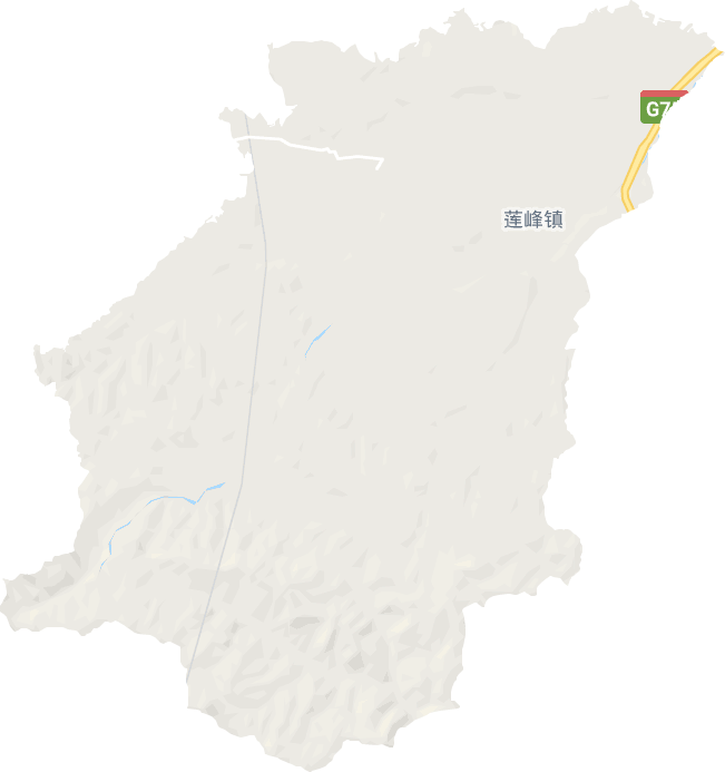 莲峰镇电子地图