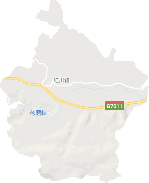 红川镇电子地图