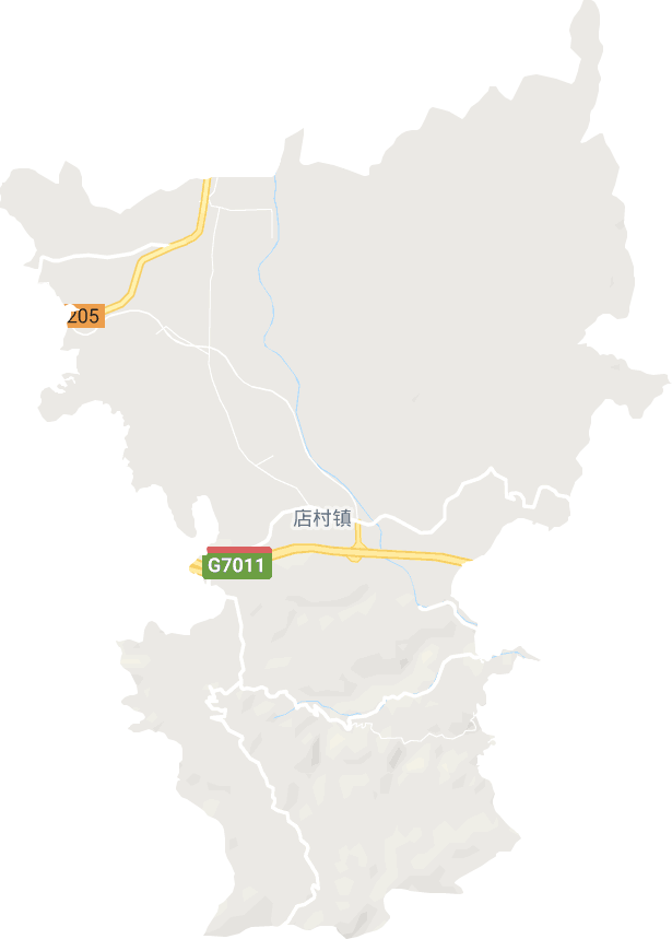 店村镇电子地图