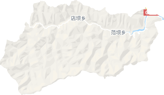 范坝乡电子地图