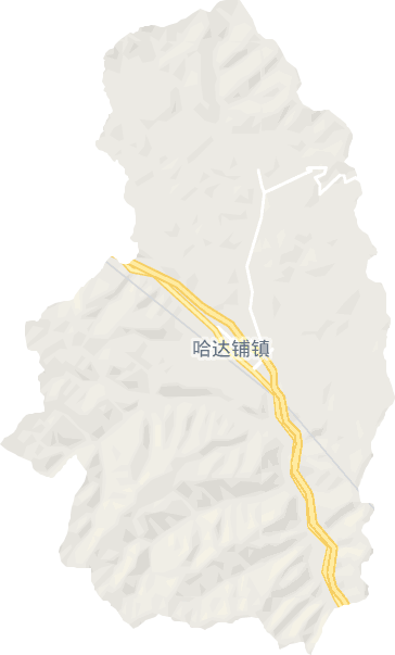 哈达铺镇电子地图