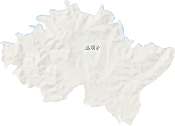 迷坝乡电子地图