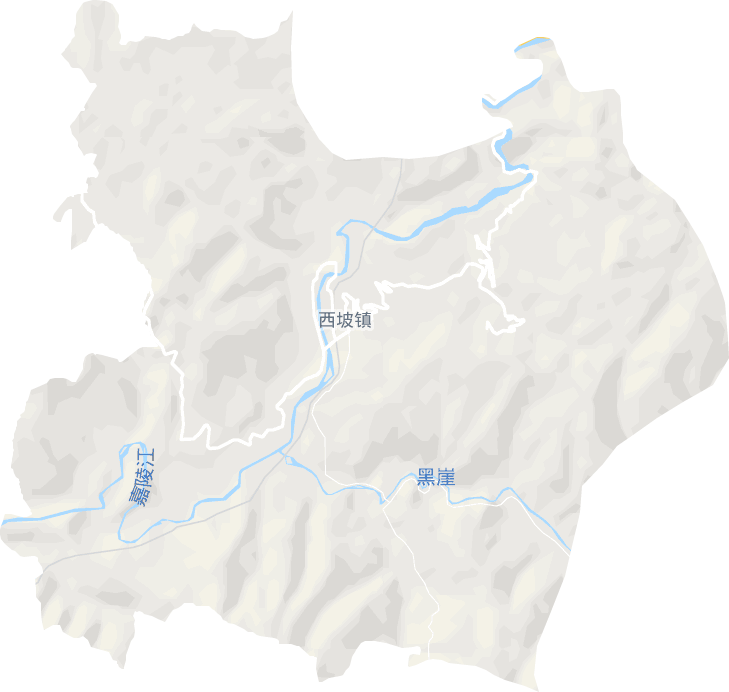 西坡镇电子地图