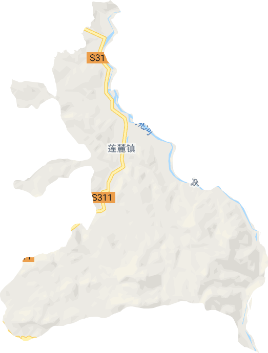 莲麓镇电子地图