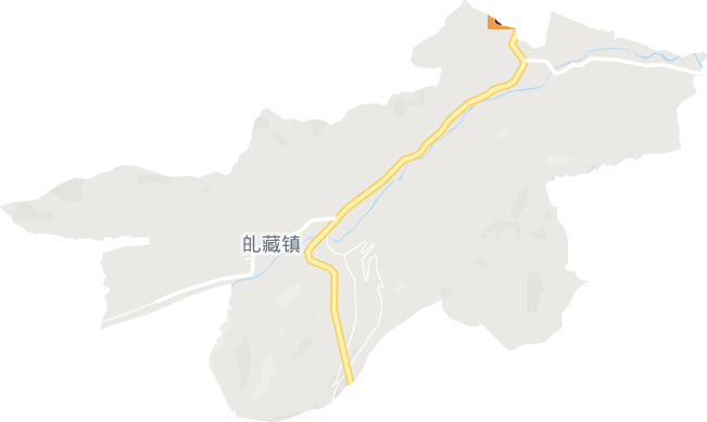 癿藏镇电子地图