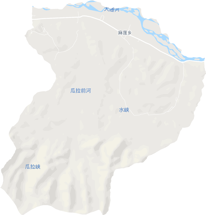麻莲乡电子地图