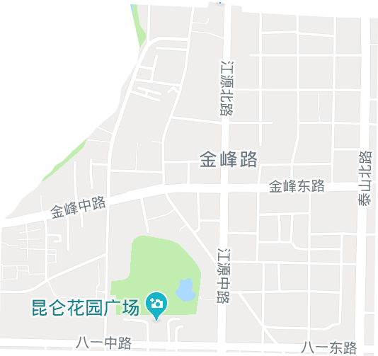 金峰路街道电子地图