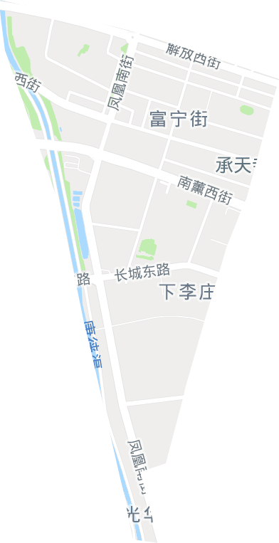 富宁街街道电子地图
