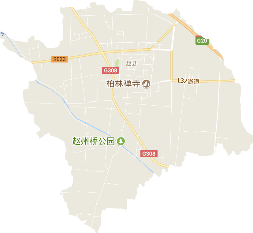 赵州镇电子地图