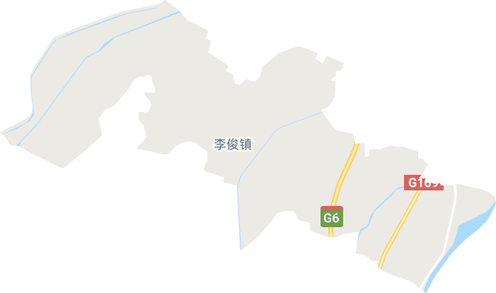 李俊镇电子地图