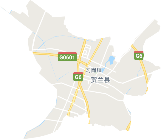 习岗镇电子地图