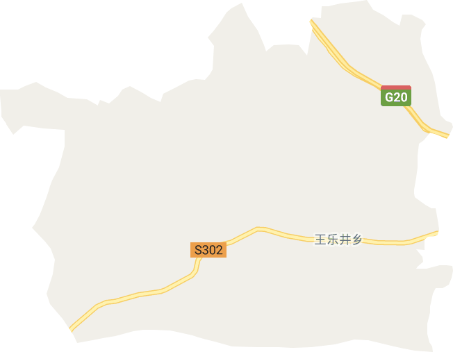 王乐井乡电子地图