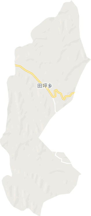 田坪乡电子地图