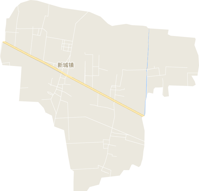 新城镇电子地图