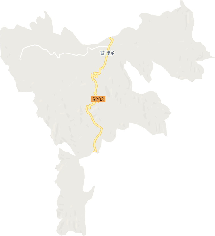 甘城乡电子地图