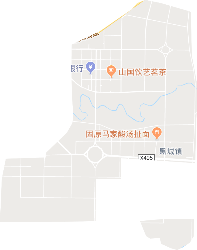 海原县工业物流园区电子地图