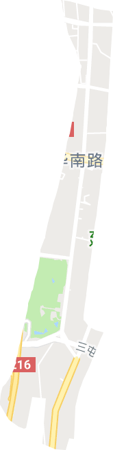 新华南路街道电子地图