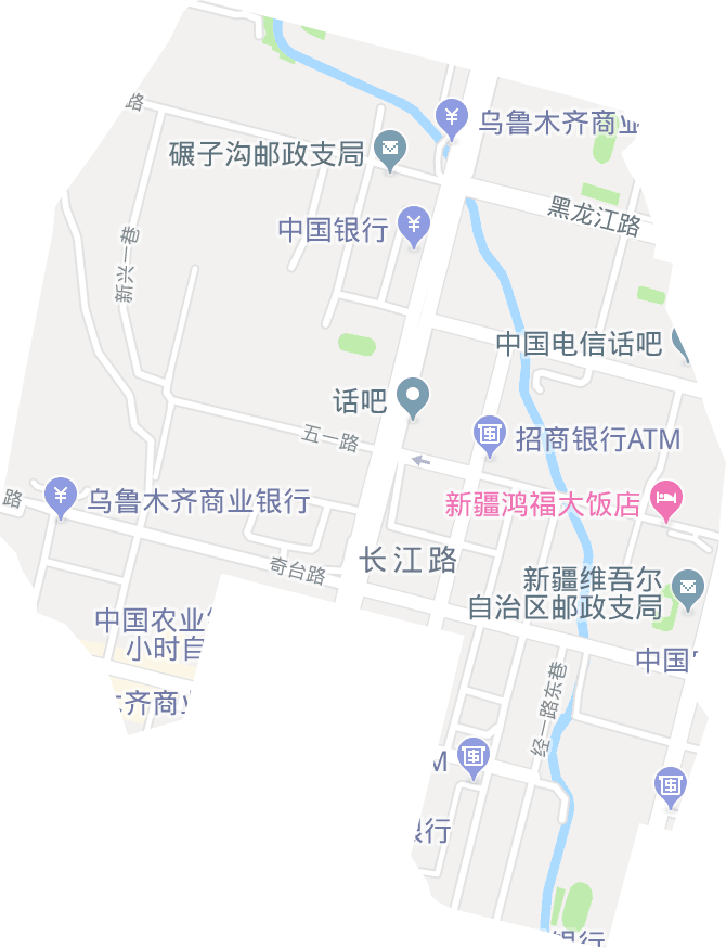 长江路街道电子地图