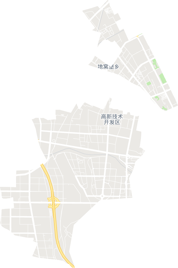 乌鲁木齐经济技术开发区街道电子地图