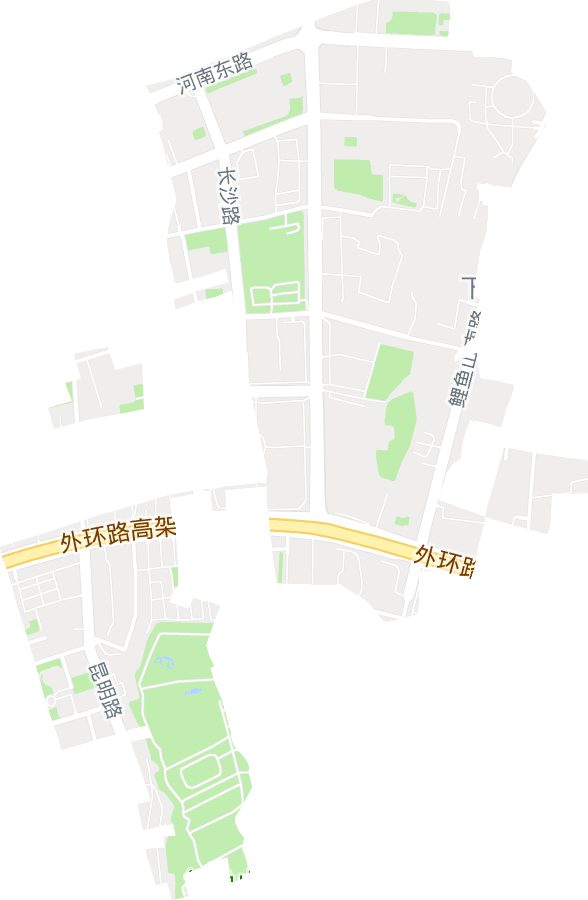 高新街街道电子地图