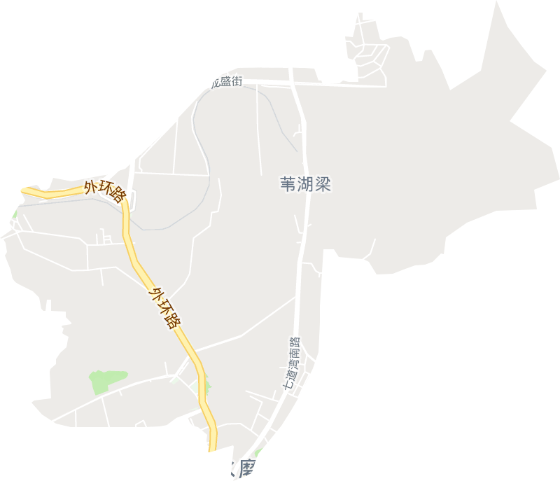苇湖梁街道电子地图