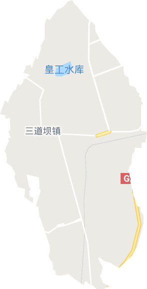 三道坝镇电子地图
