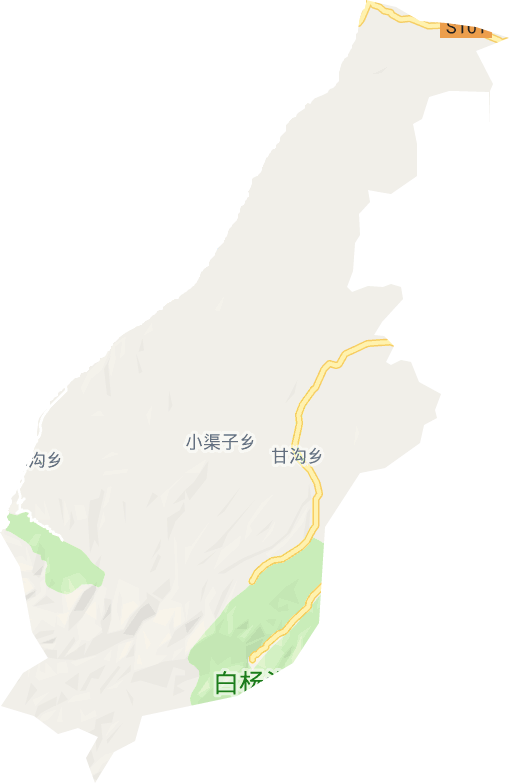 甘沟乡电子地图