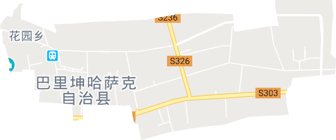 巴里坤镇电子地图