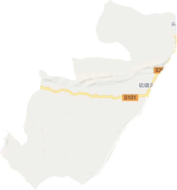 硫磺沟镇电子地图