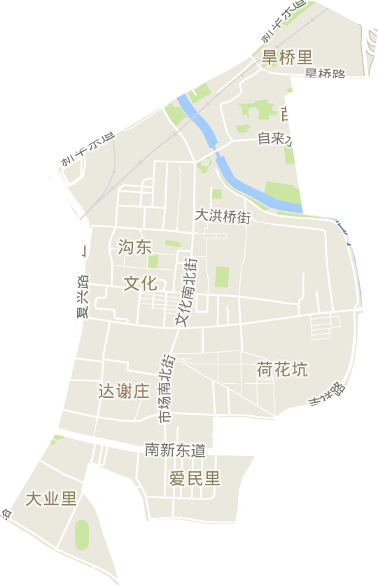 文北街道电子地图