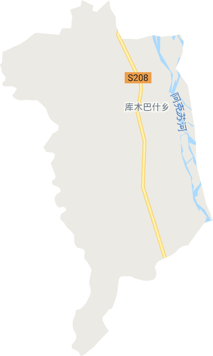 库木巴希乡电子地图