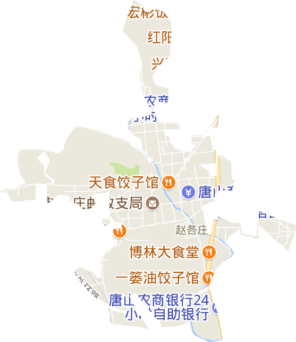 赵各庄街道电子地图