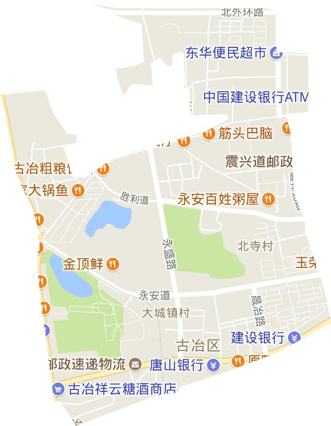 京华街道电子地图
