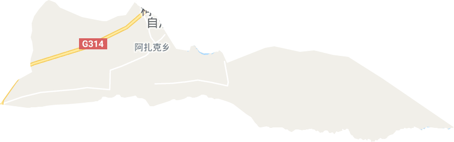 阿扎克乡电子地图