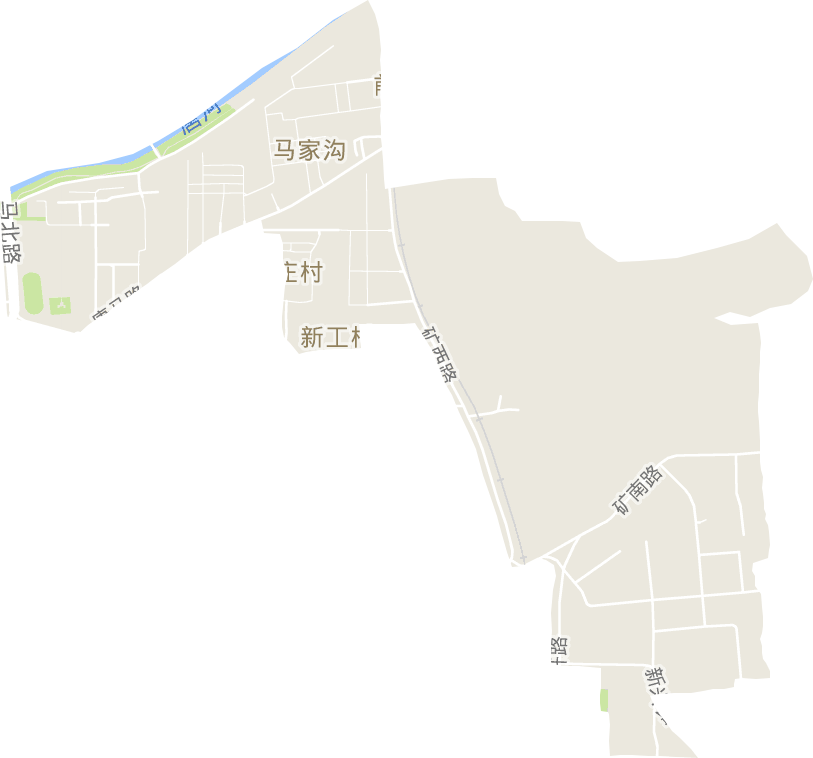 马家沟街道电子地图