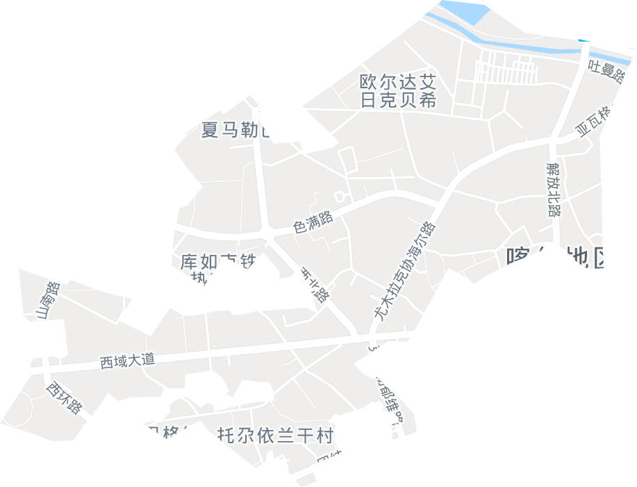 吾斯塘博依街道电子地图