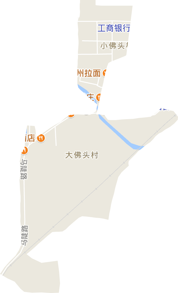 荆各庄街道电子地图
