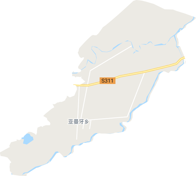 亚曼牙乡电子地图