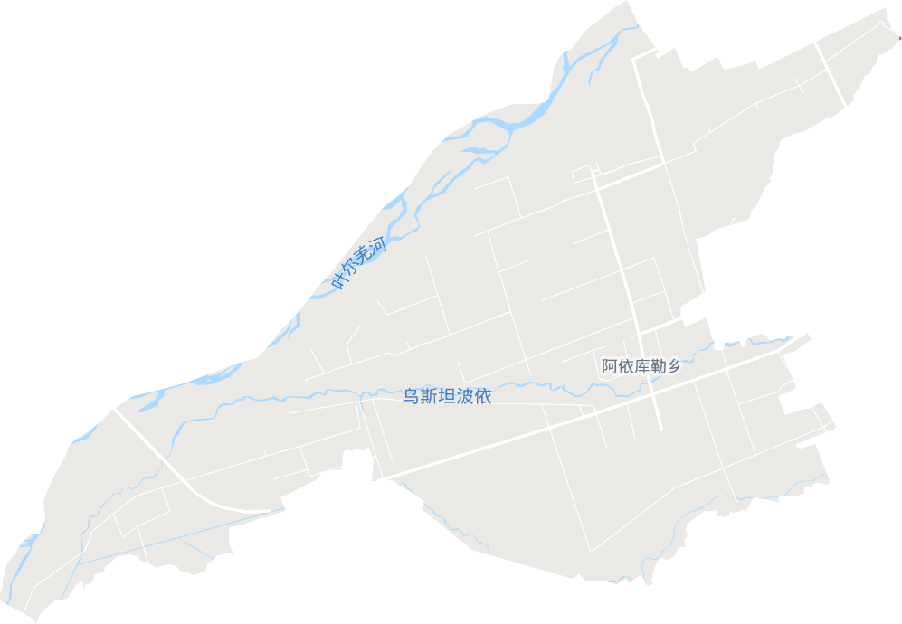 阿依库勒乡电子地图