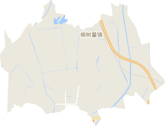 柳树酄镇电子地图