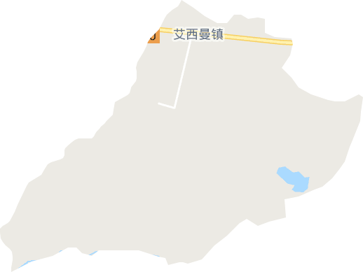 艾西曼镇电子地图