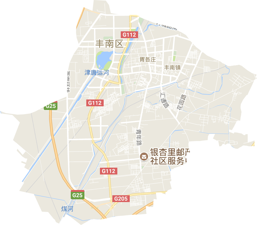丰南镇电子地图