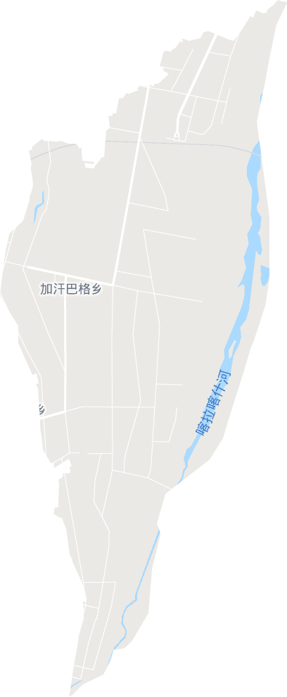 加汗巴格乡电子地图