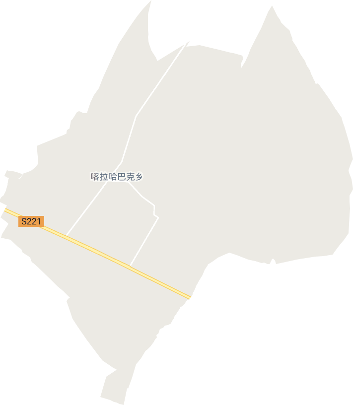喀拉哈巴克乡电子地图