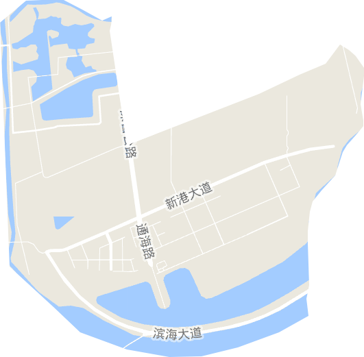 唐山湾生态城电子地图