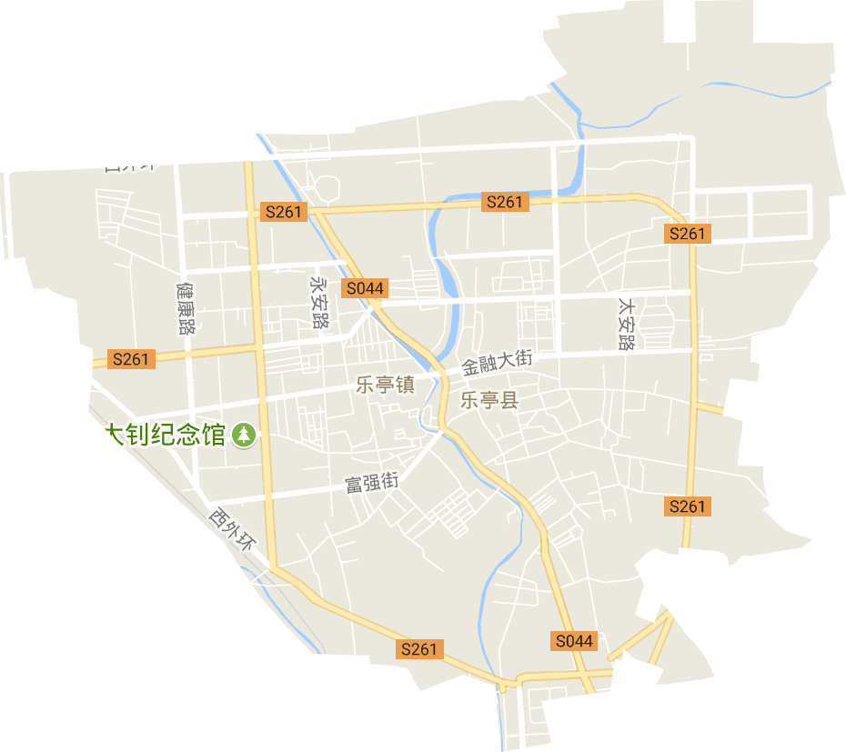 乐安街道电子地图